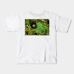 Veined Helmet Orchid Kids T-Shirt